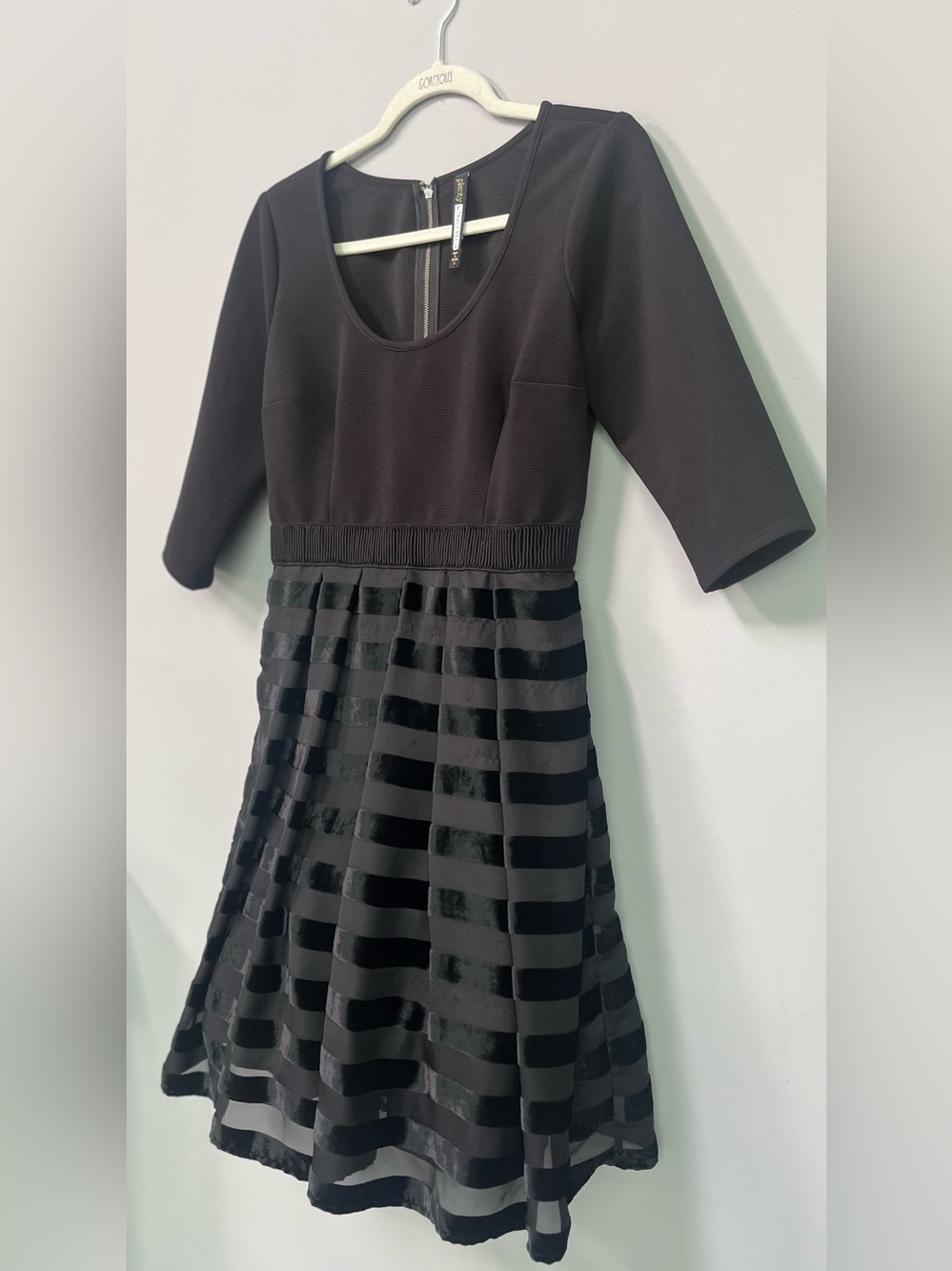 Luxury look fit and flare cocktail dress